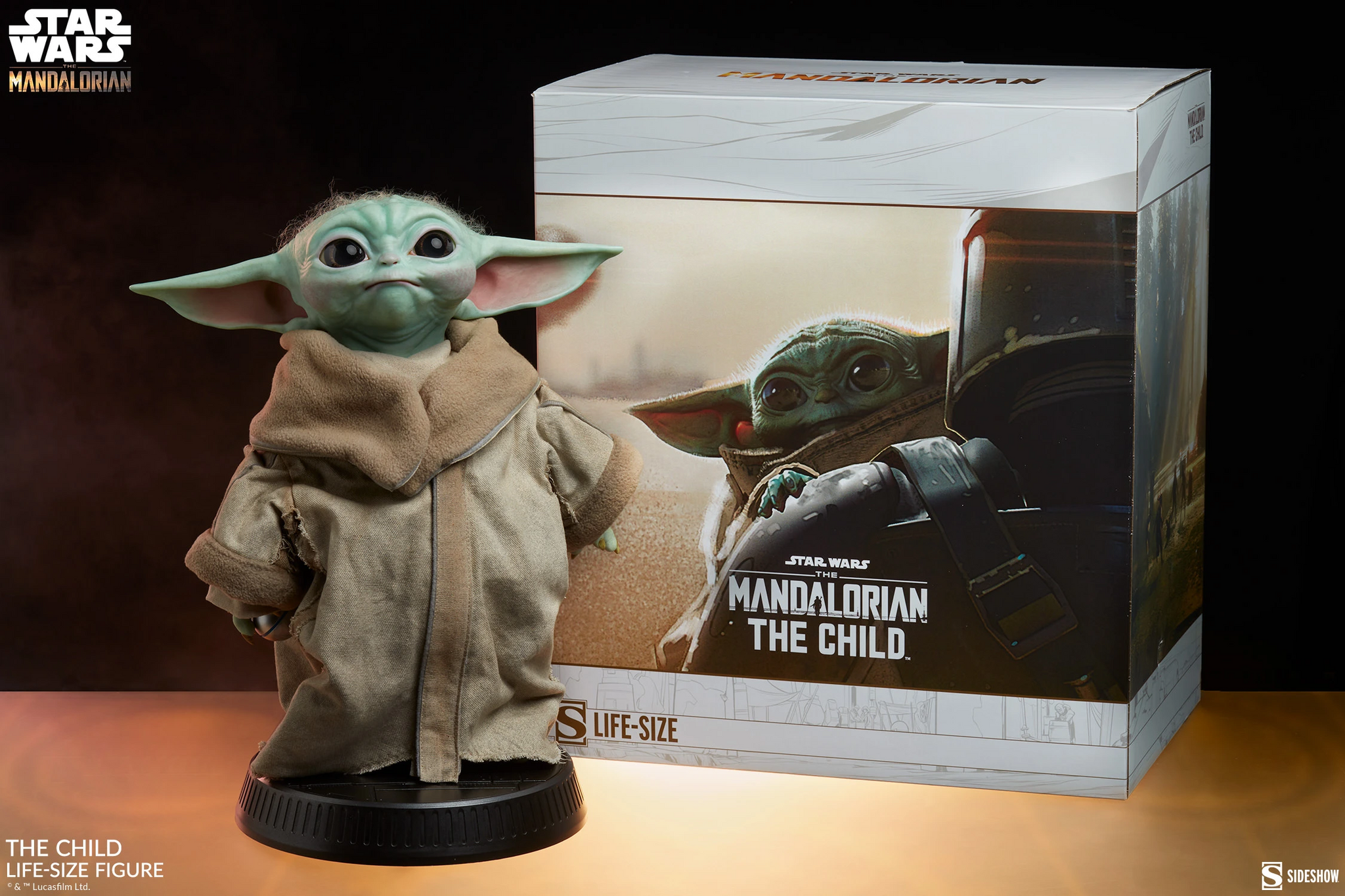 Sideshow Collectibles - The Mandalorian - The Child / Grogu Life