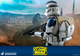 Hot Toys 1/6 TMS023 Star Wars The Clone Wars : 501st Battalion Clone Trooper Deluxe Ver.