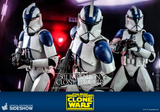 Hot Toys 1/6 TMS023 Star Wars The Clone Wars : 501st Battalion Clone Trooper Deluxe Ver.