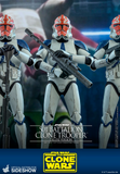 Hot Toys 1/6 TMS023 Star Wars The Clone Wars : 501st Battalion Clone Trooper Deluxe Ver.