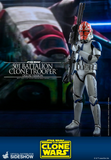 Hot Toys 1/6 TMS023 Star Wars The Clone Wars : 501st Battalion Clone Trooper Deluxe Ver.