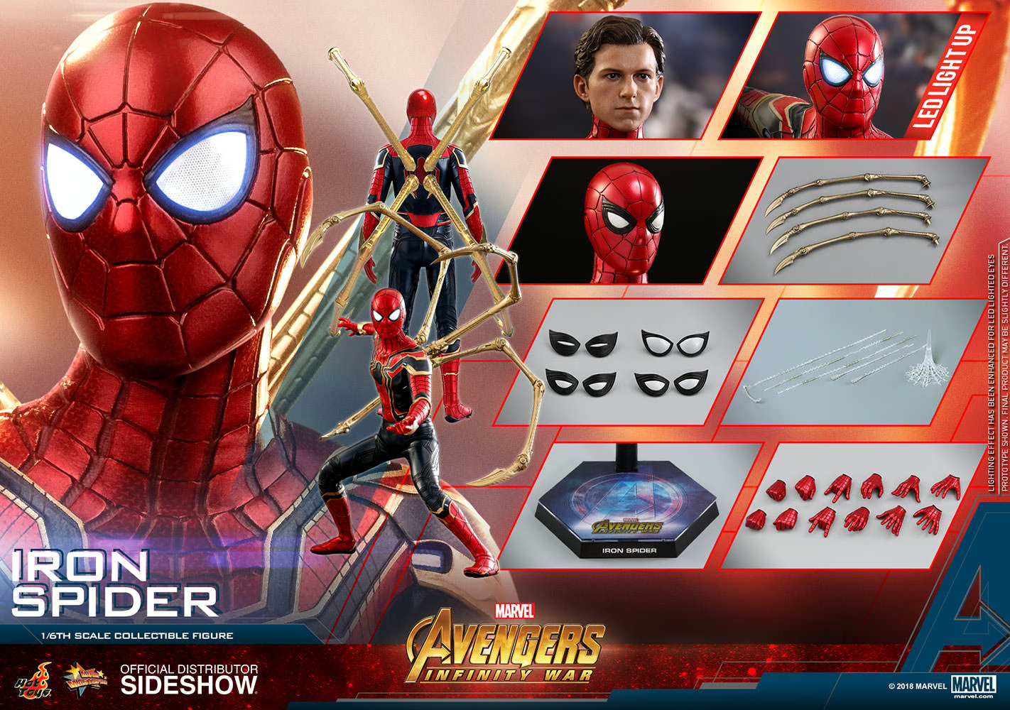 Hot Toys 1/6 MMS482 Avengers Infinity War - Iron Spider – Xavier