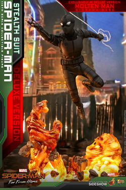 Hot Toys 1/6 MMS541 Spider-Man: Far From Home - Spider-Man (Stealth Suit) Deluxe