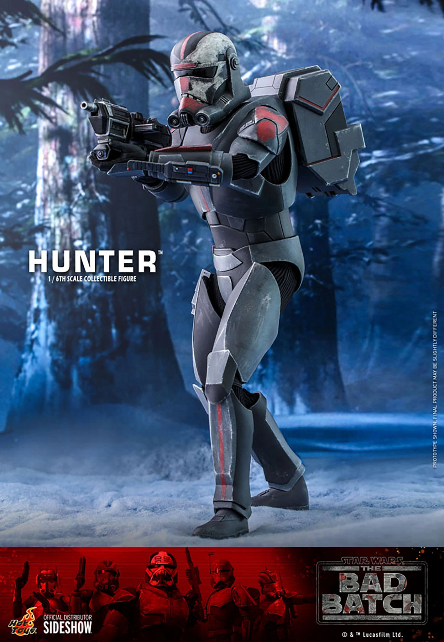 Hot Toys 1/6 TMS050 - Star Wars The Bad Batch - Hunter – Xavier Hot Toys 1/6 TMS050 - Star Wars The Bad Batch - Hunter – Xavier
