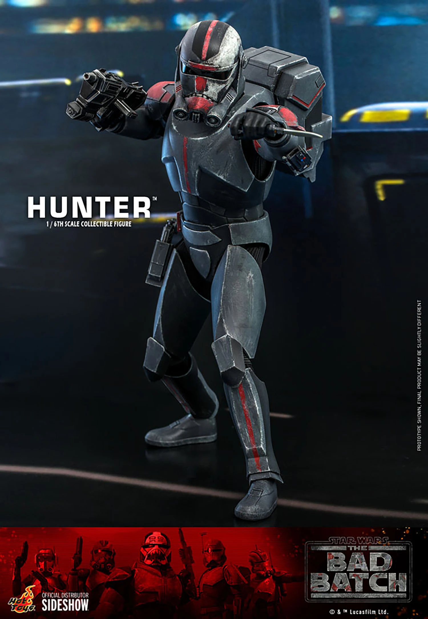 Hot Toys 1/6 TMS050 - Star Wars The Bad Batch - Hunter – Xavier 