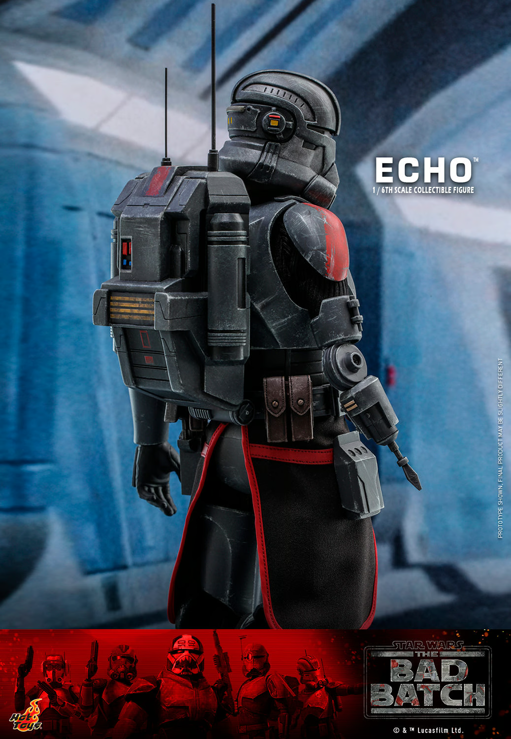 Hot Toys 1/6 TMS042 - Star Wars The Bad Batch - Echo