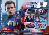 Hot Toys 1/6 MMS563 - Avengers Endgame - Captain America 2012 Version