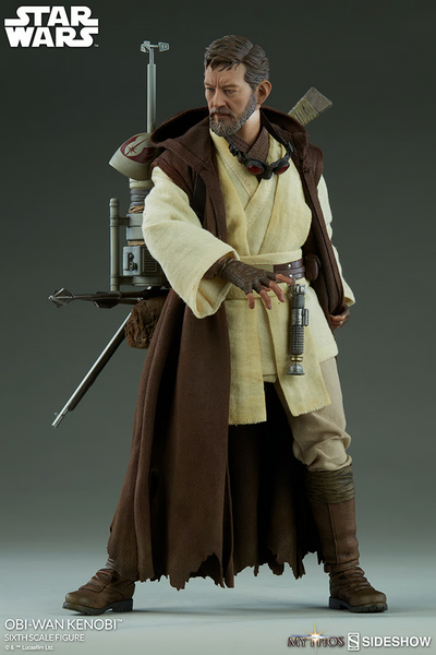 Sideshow Star Wars Obi-Wan Kenobi 2007 Figure with Hot Toys
