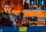 Hot Toys 1/6 TMS020 - Star Wars The Clone Wars - Anakin Skywalker and Stap