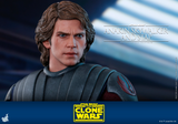 Hot Toys 1/6 TMS020 - Star Wars The Clone Wars - Anakin Skywalker and Stap