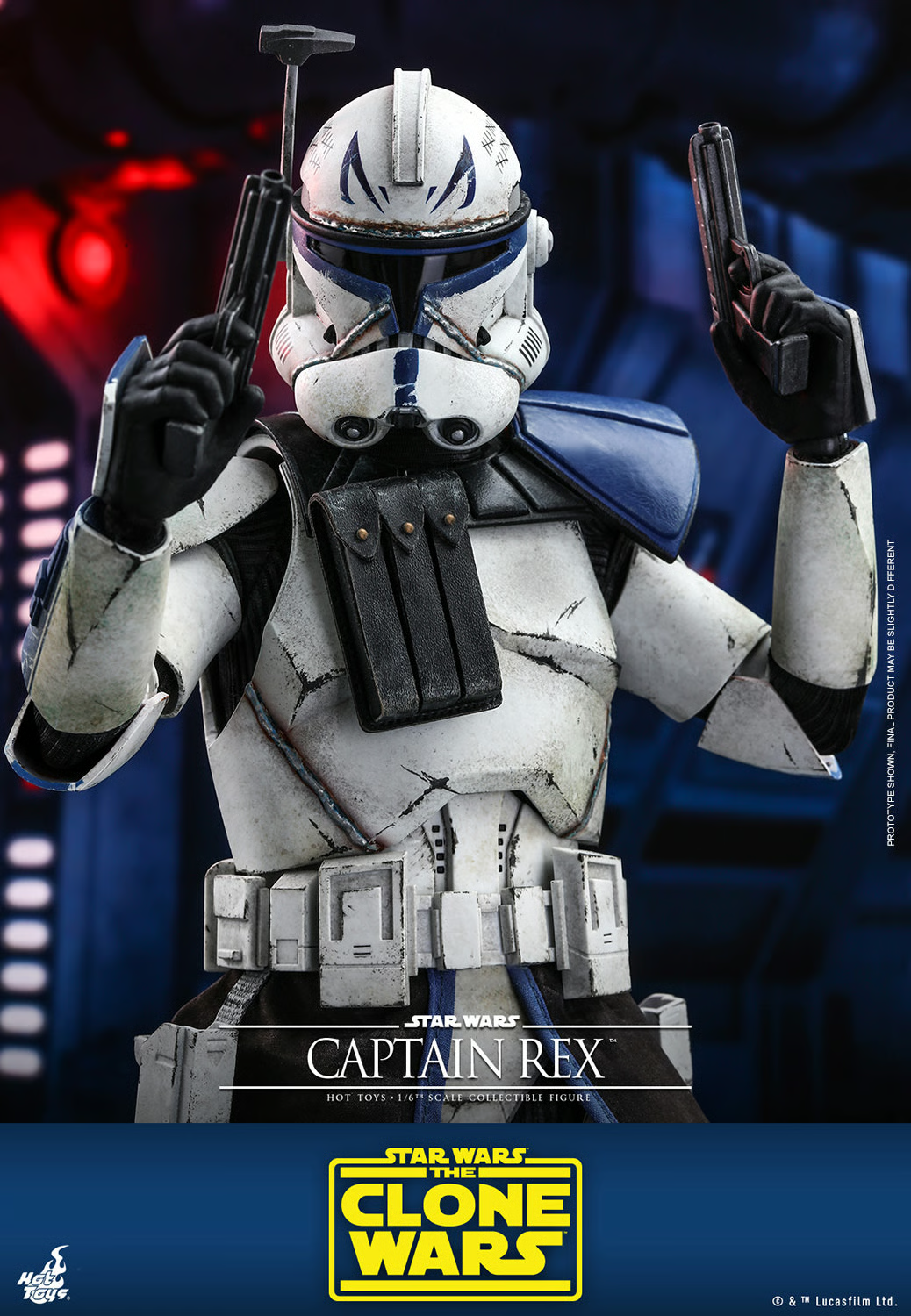 Hot Toys 1/6 TMS018 Star Wars: The Clone Wars - Captain Rex