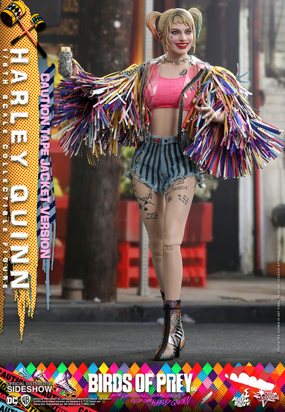 Hot Toys MMS566 Birds of Prey - Harley Quinn (Caution Tape Jacket Version)