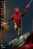 Hot Toys MMS625 Spider-Man: No Way Home - Spider-Man (Battling Version) Movie Promo Edition