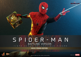 Hot Toys MMS625 Spider-Man: No Way Home - Spider-Man (Battling Version) Movie Promo Edition