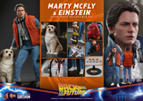 Hot Toys 1/6 MMS573 Back to The Future - Marty McFly and Einstein Set