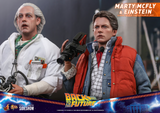 Hot Toys 1/6 MMS573 Back to The Future - Marty McFly and Einstein Set