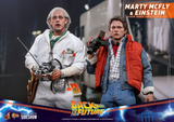 Hot Toys 1/6 MMS573 Back to The Future - Marty McFly and Einstein Set