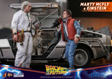 Hot Toys 1/6 MMS573 Back to The Future - Marty McFly and Einstein Set