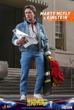 Hot Toys 1/6 MMS573 Back to The Future - Marty McFly and Einstein Set