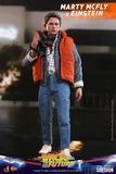 Hot Toys 1/6 MMS573 Back to The Future - Marty McFly and Einstein Set