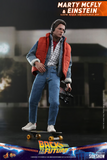 Hot Toys 1/6 MMS573 Back to The Future - Marty McFly and Einstein Set