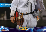 Hot Toys 1/6 MMS610 Back to the Future - Doc Brown Deluxe Ver.