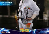 Hot Toys 1/6 MMS610 Back to the Future - Doc Brown Deluxe Ver.