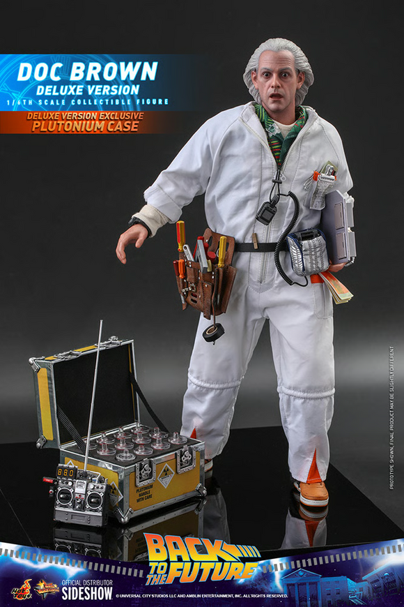 Hot Toys 1/6 MMS610 Back to the Future - Doc Brown Deluxe Ver.