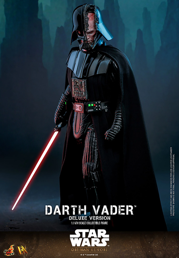 Hot Toys 1/6 DX28 Star Wars Series : Kenobi - Darth Vader Deluxe Version