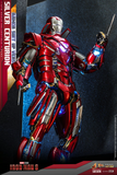 Hot Toys 1/6 MMS618-D43 Iron Man 3 - Silver Centurion (Armor Suit Up Version)