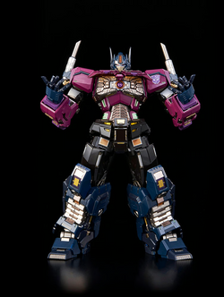 Flame Toys Kuro Kara Kuri Transformers - Shattered Glass Optimus Prime