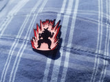 Collectible Pin Dragon Ball Z  Kaioken Goku