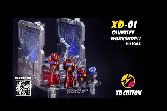 XD Custom 1/12 Scale XD-01 Gauntlet Workshop