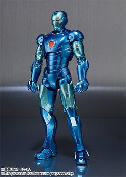 S. H. Figuarts Iron Man Mark 3 – Stealth Blue Version Tamashii Nations Comic Con Exclusive