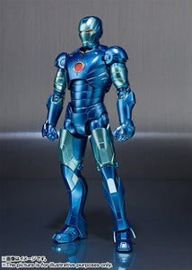 S. H. Figuarts Iron Man Mark 3 – Stealth Blue Version Tamashii Nations Comic Con Exclusive
