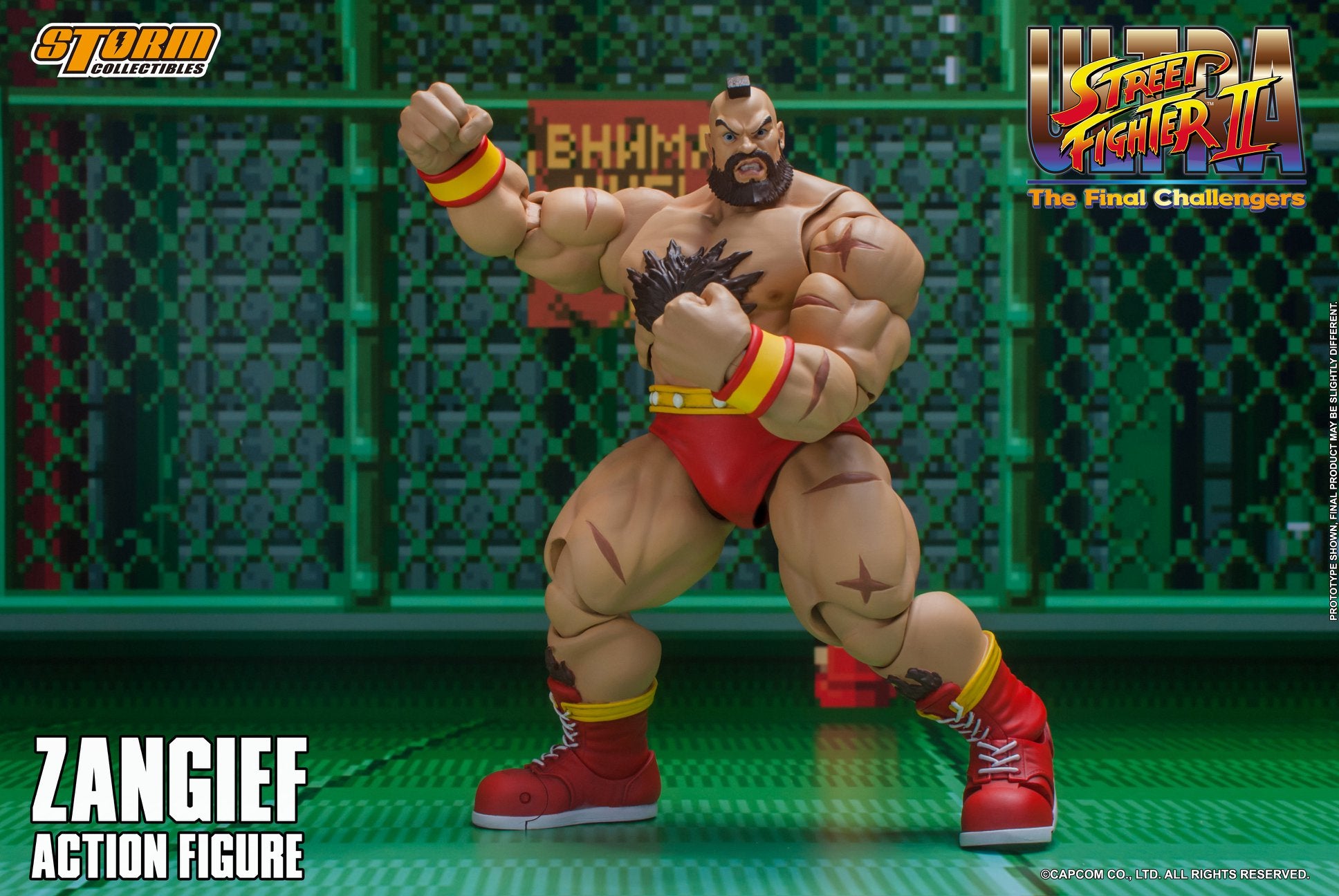 Zangief Street Fighter V Storm Collectibles 1:12 – Xavier Cal
