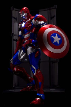 Sentinel Marvel Ironman RE:EDIT #03 Iron Patriot SDCC 2016 Exclusive Figure *Box Damage*