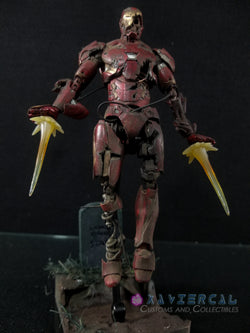 Xavier Cal Custom S. H. Figuarts Spider-Man Far From Home - Zombie Ironman Illusion