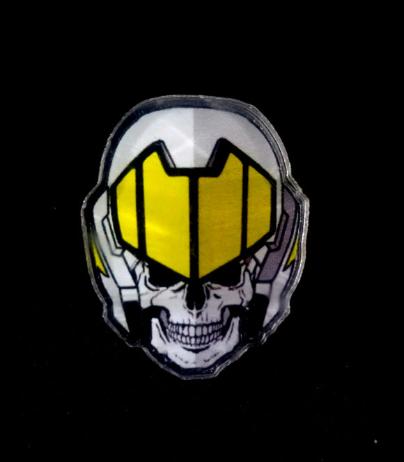Acrylic Collectible Pin Macross - Skull Leader