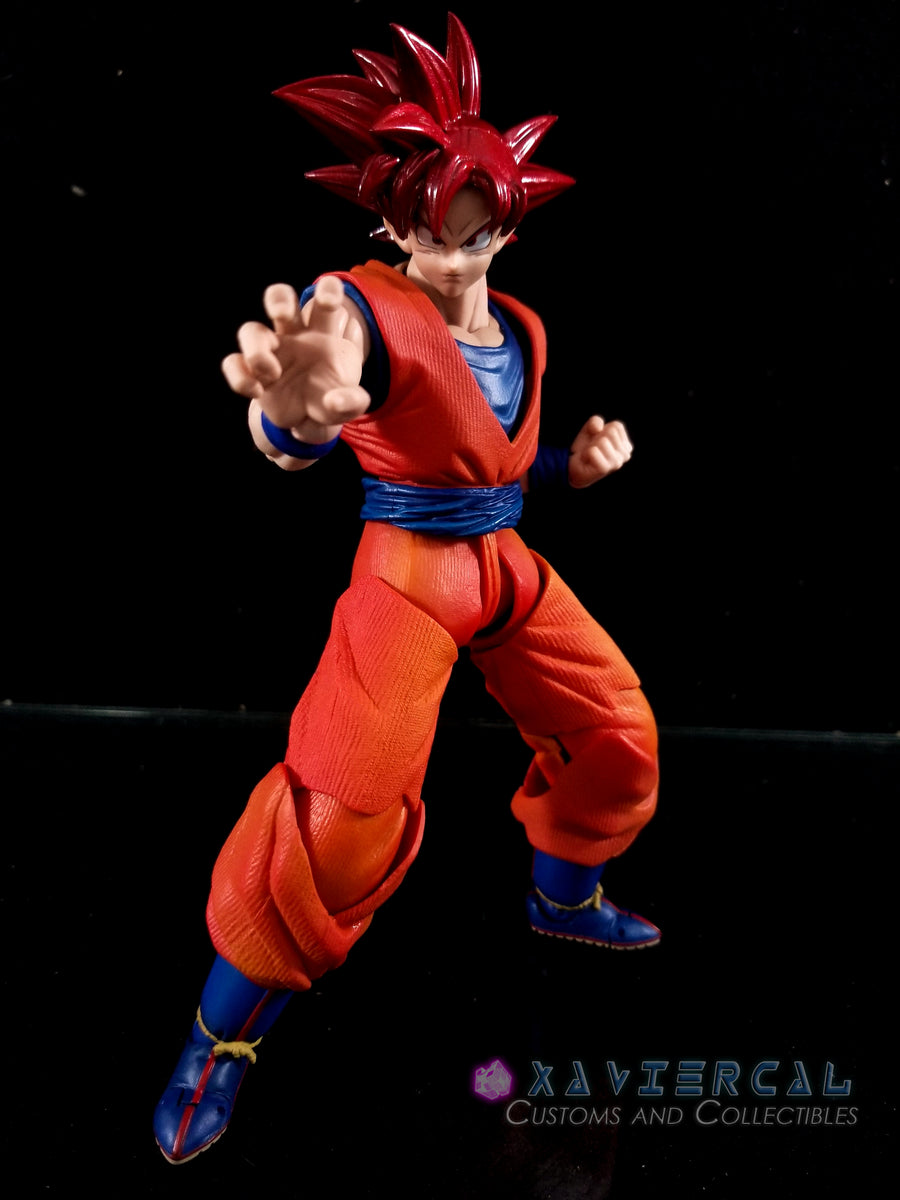 Xavier Cal Custom IMAGINATION WORKS - Dragon Ball Super - SSGSS Son Go ...