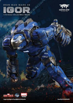 Comicave Studios Iron Man 3: 1/12 Scale Die-Cast Iron Man Mark XXXVIII Igor