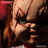 Mezco Toyz Mega Scale Talking Scarred Chucky