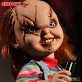 Mezco Toyz Mega Scale Talking Scarred Chucky