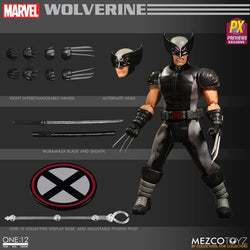 Mezco One:12 Collective Marvel Wolverine (X-Force) PX Previews Exclusive