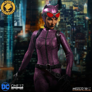 Mezco One:12 Collective Catwoman Purple Suit Variant
