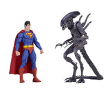SDCC 2019 NECA DC/Dark Horse – 7” Scale Action Figures – Superman vs Aliens 2-Pack