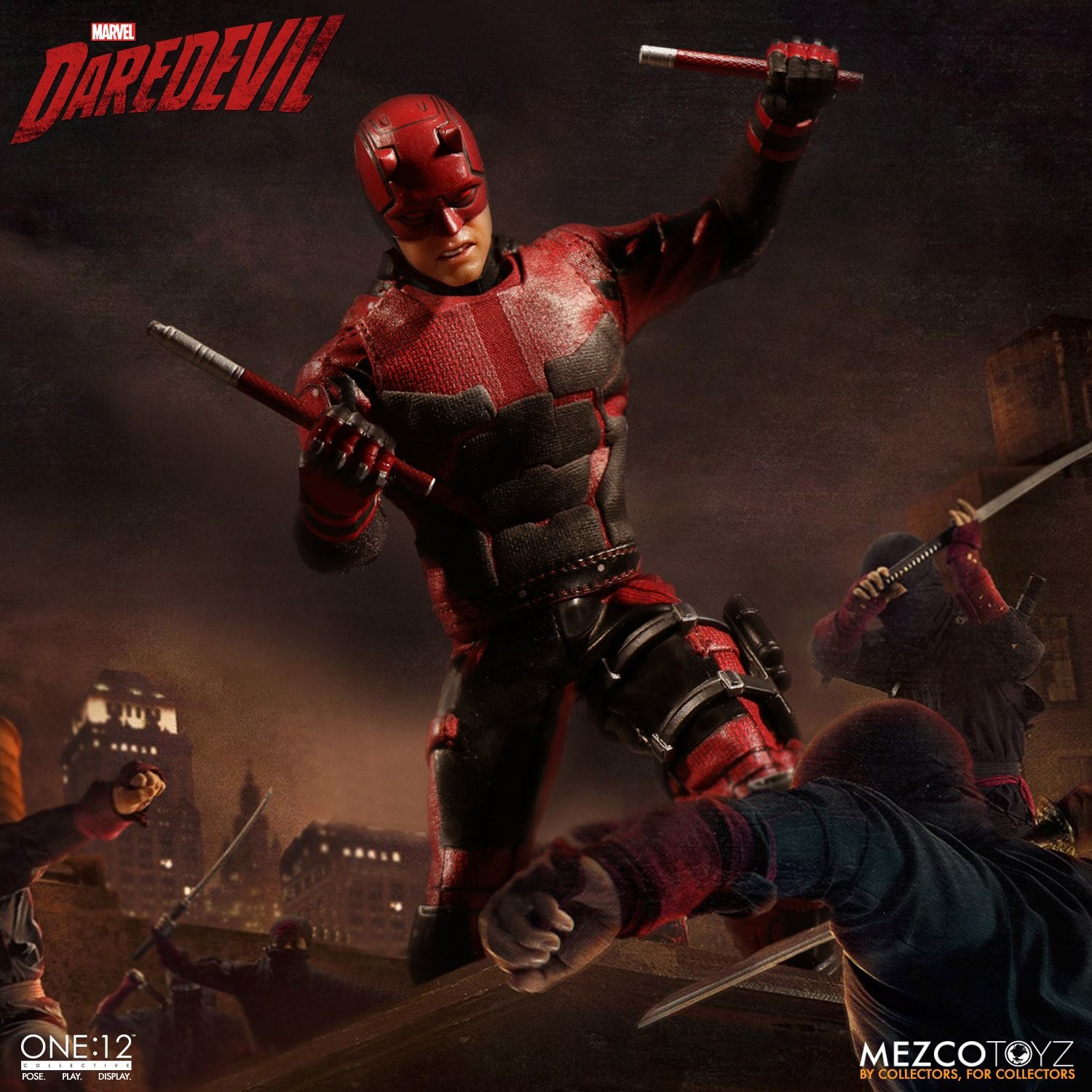 Mezco One:12 Collective Marvel Netflix - Daredevil – Xavier Cal 