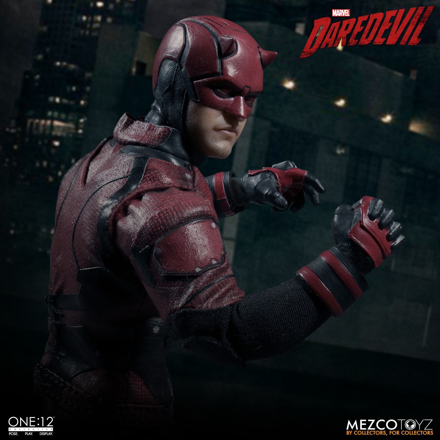 mezco toys one12collective デアデビル Netflix Mezco Toyz 1/12 Netflix Daredevil Action Figure Toy Model In