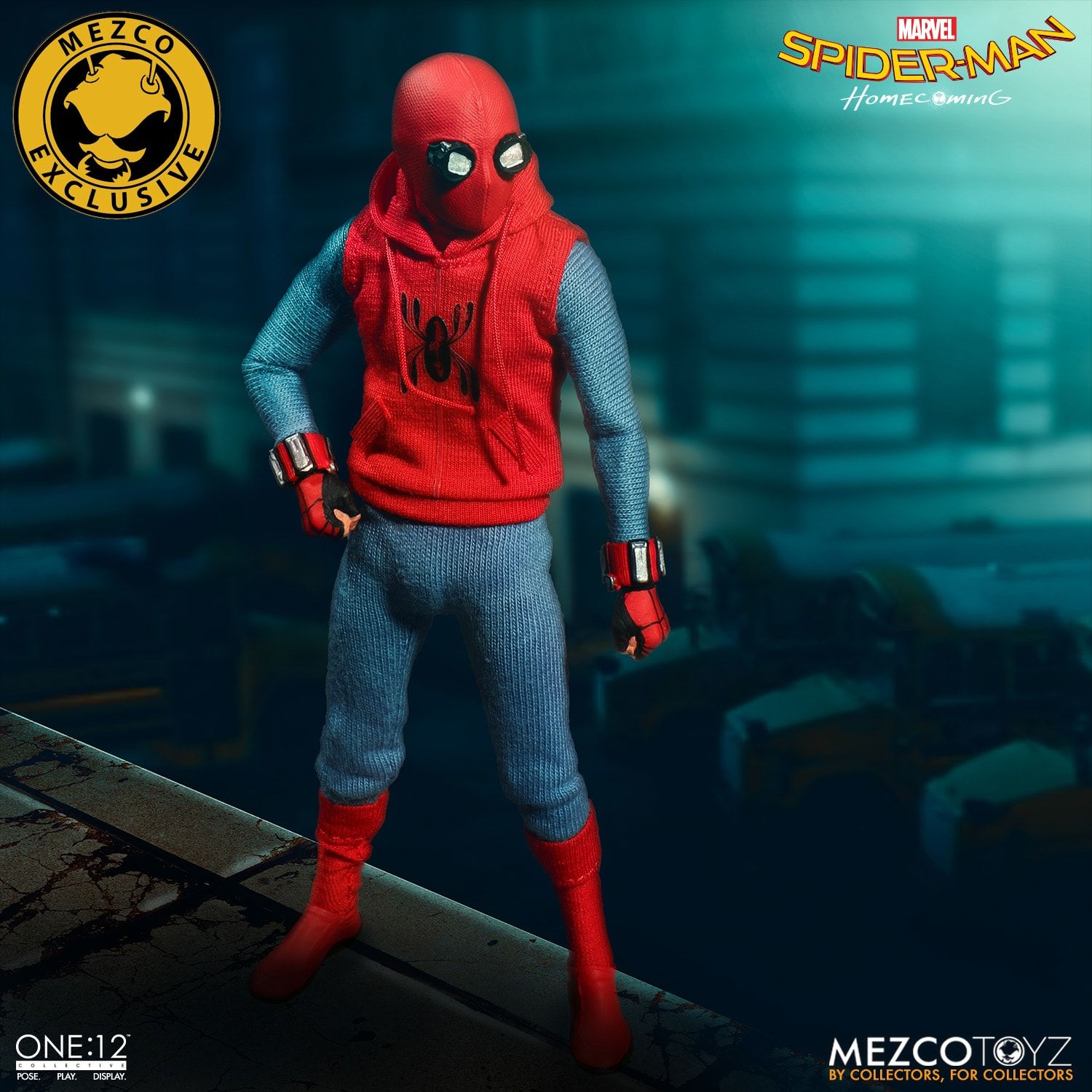  Mezco Toys One: 12 Collective: Marvel Spider-Man Homecoming  Action Figure : Toys & Games