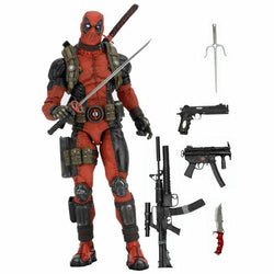 Neca 1/4 Epic Marvel - Deadpool *Heavy Box Damage*